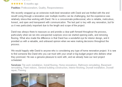 review